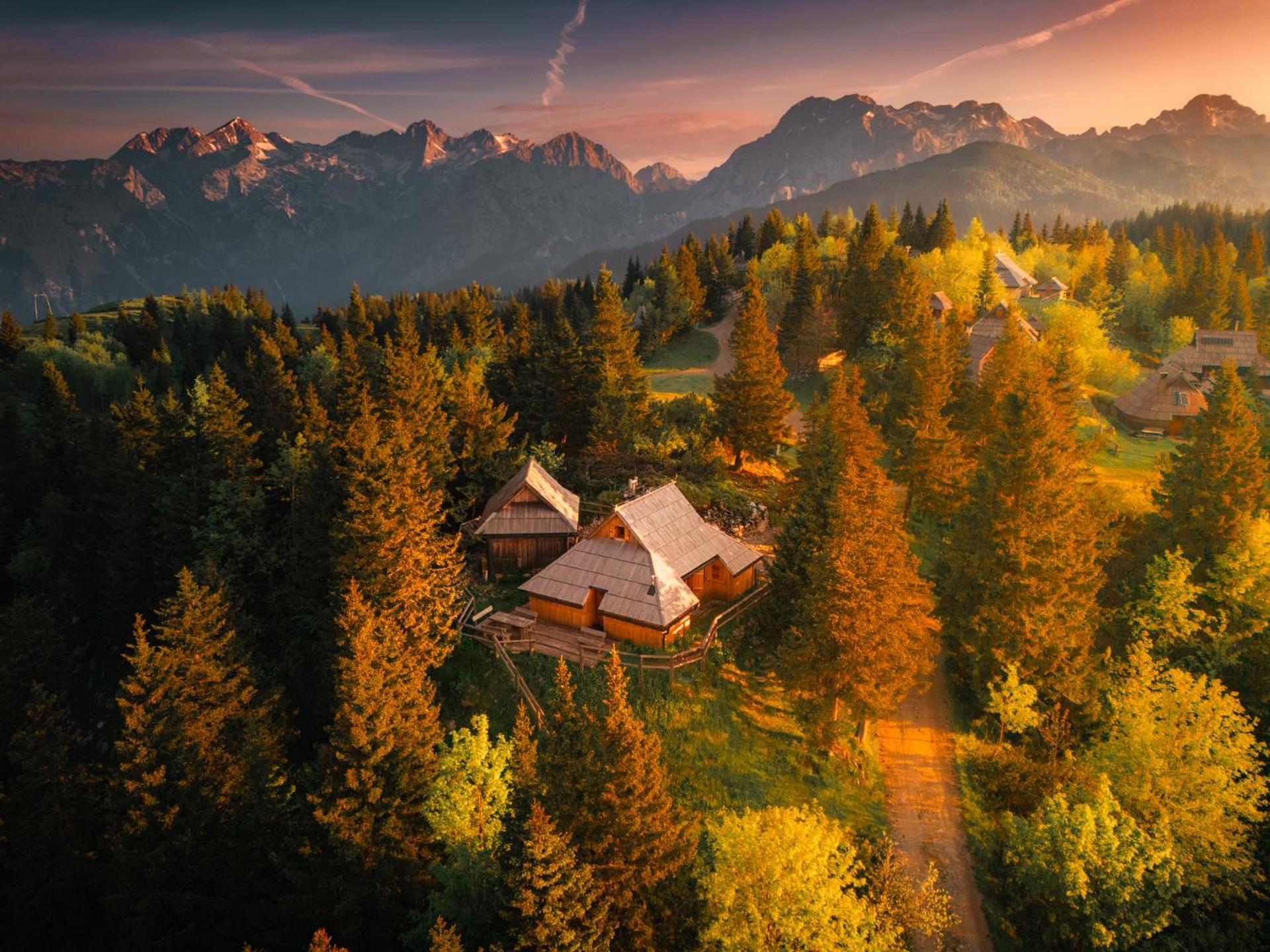 Koca Bistra - Velika Planina Villa Stahovica Eksteriør billede